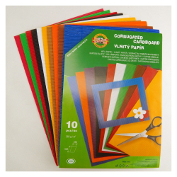 9758/10 ks PAPIER VLNIT 350 x 250 mm, MIX FARIEB