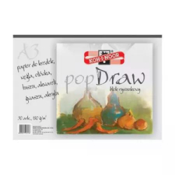 9920 VKRESNK SKICR POP DRAW A3, 30 list., 180 g