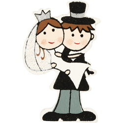 DREVEN� SVADOBN� DEKOR�CIA 50mm 4ks     282110