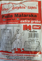 ZAKRVACIA PLACHTA 4 X 5 m MIKROTNOV 60MC extra hrub  3.6-0004