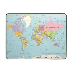 PODLOKA NA STL MAPA SVETA  40x53 cm   DU721119