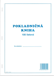 100351   POKLADNIN KNIHA NESLOVAN 100 list.
