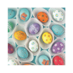 SERVTKY VEKONON 33x33 cm, 20 ks, 3 vrst. MIX MOTVOV