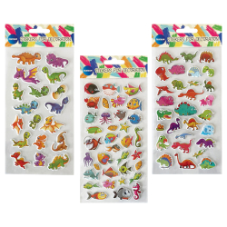 80735 NLEPKY DEKOR.PUFFY 23x30mm & 20x35mm MIX