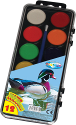 82674 VODOV FARBY ZOO 12-far. 30 mm + TETEC 30/90