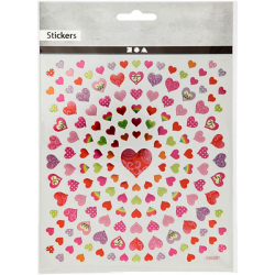 NLEPKY SMALL HEARTS 15x16,5 CM 1 LIST   29064