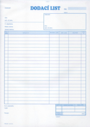 Dodac list A4 samoprepis.100 list.101215