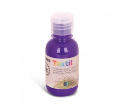 Farba na textil, 125ml, fialov   410TX125-400
