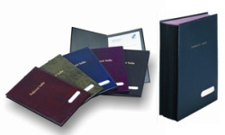 KNIHA PODPISOV HARMONIKA PVC S OKIENKOM
