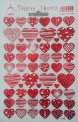 SAMOLEPKA DEKORAN 12x18 cm SRDIEKA PESTR  412