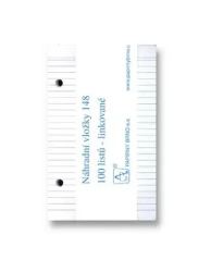 NHRADA DO KARISBLOKU A6 100 list. 2-krk. LINAJKOV   5/160/5760