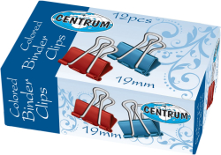 82755 KLIPY FAREBN 19MM/12 ks  KRABIKA  12/300