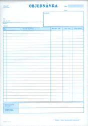 101115   OBJEDNVKA A4 NCR BLOK 100 list.