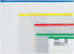85429 OBAL NA SPISY 442 x 320 mm SO ZIPSOM PP 0,14 mm MIX FARIEB 20/240
