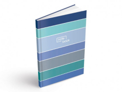 ZZNAM. KNIHA A5 S DOSKAMI BODKA 100 list.   7501429