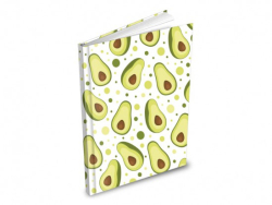 ZZNAM. KNIHA A6 S DOSKAMI LINKOVAN 100l.   7501509,7501421