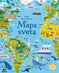 Vek bludiskre Mapa sveta