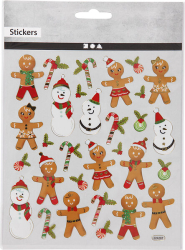 NLEPKY CHRISTMAS PERNKOV PANACI 15x16,5cm      288801