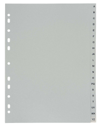 ROZRAOVA PLASTOV FORMT A4 A - Z SIV   80018000