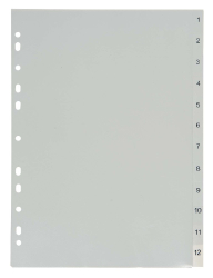 ROZRAOVA PLASTOV FORMT A4  1 - 12 SIV  80015000