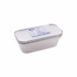 MISKA ALU HRANAT 252 x 132 x 70 mm , DO RRY , 1500 ml + VIEKO , 5 ks   65150