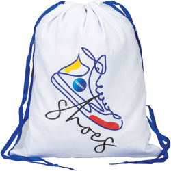 89877 VRECKO NA PREZVKY 43x34 cm  biele    24/144