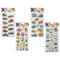 80667 NLEPKY DEKOR.PUFFY 190x100mm MIX