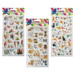 89739 NLEPKY DEKOR.PUFFY 23x30mm & 20x35mm MIX