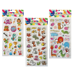 89738 NLEPKY DEKOR.PUFFY 23x30mm & 20x35mm MIX