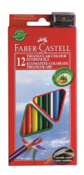 FARBIKY TRIANGULAR ECO 12 F FABER CASTELL   120523