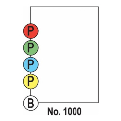 ETIKETY SOTO  LABELS 210X298 ZELENE,ZLTE