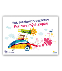 S32FP PAPIER FAREBN SKICR  A3 10 farieb, 20 hrkov, 130 g  10/960