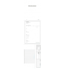 224 ZDRAVOTN ZZNAM A4 dvojlist S TROMI KLOPAMI
