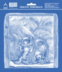 OKENN FLIA VIANON PSK A MAIKA ZA OKNOM 20 x 23 cm   755