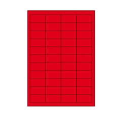 ETIKETY 48,5X25,4 /1h�rok 40etik. �erven�