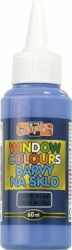 9742/09 FARBA NA SKLO 60 ml, MODR TMAV