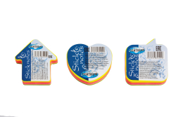 85409 SAMOLEP. BLOKY MINI 5-far. NEON 1ks x 100 lstkov MIX MOTVOV 48/1152