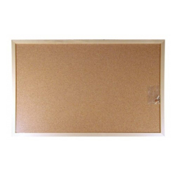 Korkov tabua, 40x60 cm, dreven rm, VICTORIA VISUAL