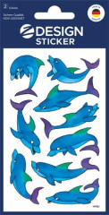 N�lepky, papier, 2 h�rky, 76x120 mm, 76x120 mm, AVERY ZWECKFORM, "Z-Design No.53444", trblietav� delf�ny