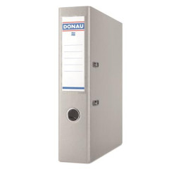 P�kov� �an�n, 75 mm, A4, PP/kart�n, DONAU ''Rainbow'', siv�