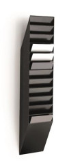 Stojan na prospekty, nstenn, stojaci, A4, DURABLE "FLEXIBOXX 12", ierna
