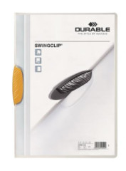 Rchloviaza, s klipom, A4, DURABLE "Swingclip 30", lt