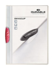 Rchloviaza, s klipom, A4, DURABLE "Swingclip 30", ruov