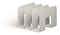 Stojan na knihy a katalgy, plastov, DURABLE "ECO", siv