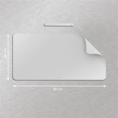 Podloka na stl,  70x36 cm, LEITZ, svetlosiv