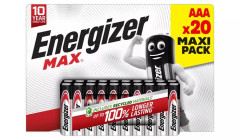 Bat�ria, AAA mikro, 20 ks, ENERGIZER "Max"