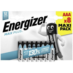 Batria, AAA mikrotukov, 8 ks, ENERGIZER "Max Plus"