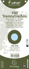 Rozra�ova�, kart�nov�, 105x240 mm, EXACOMPTA, svetlomodr�