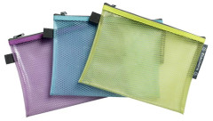 Organizan vrecko, na zips, sieov, A5, EXACOMPTA "Pop`NCo", mix farieb