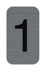 Informa�n� tabu�ka, samolepiaca, 2,5x4,4 cm, hlin�kov� vzh�ad, EXACOMPTA, �. 1